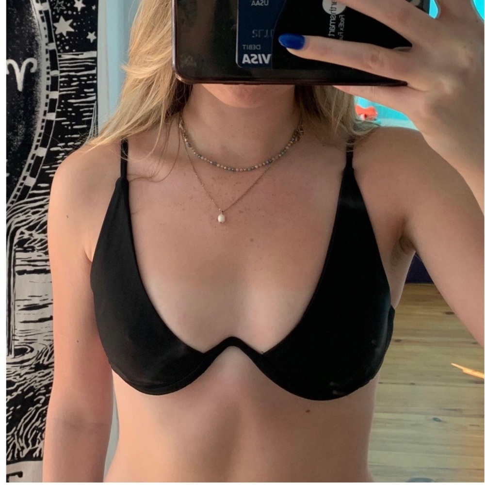 Black Underwire Bikini top